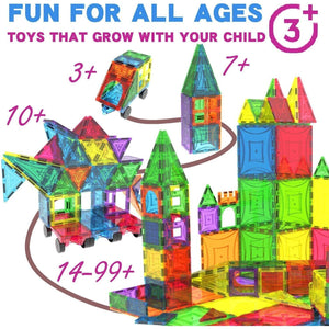 Magnet Tiles 185 pc Storage Container image 1