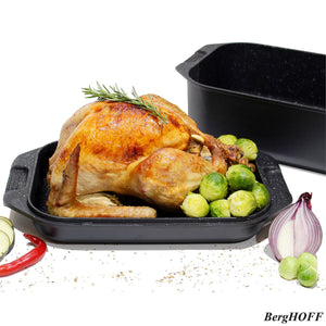Berghoff Eurocast Double Roasting Pan, 42Cm image 0