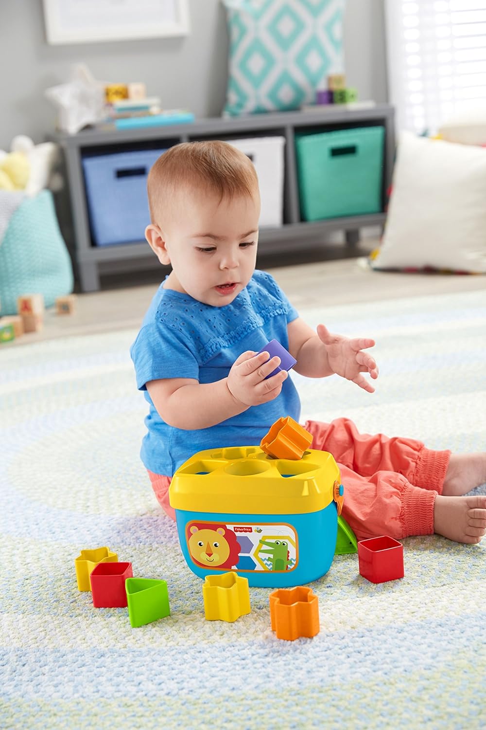 Fisher Price Baby's First Chunky Blocks Shape Sorter image 1