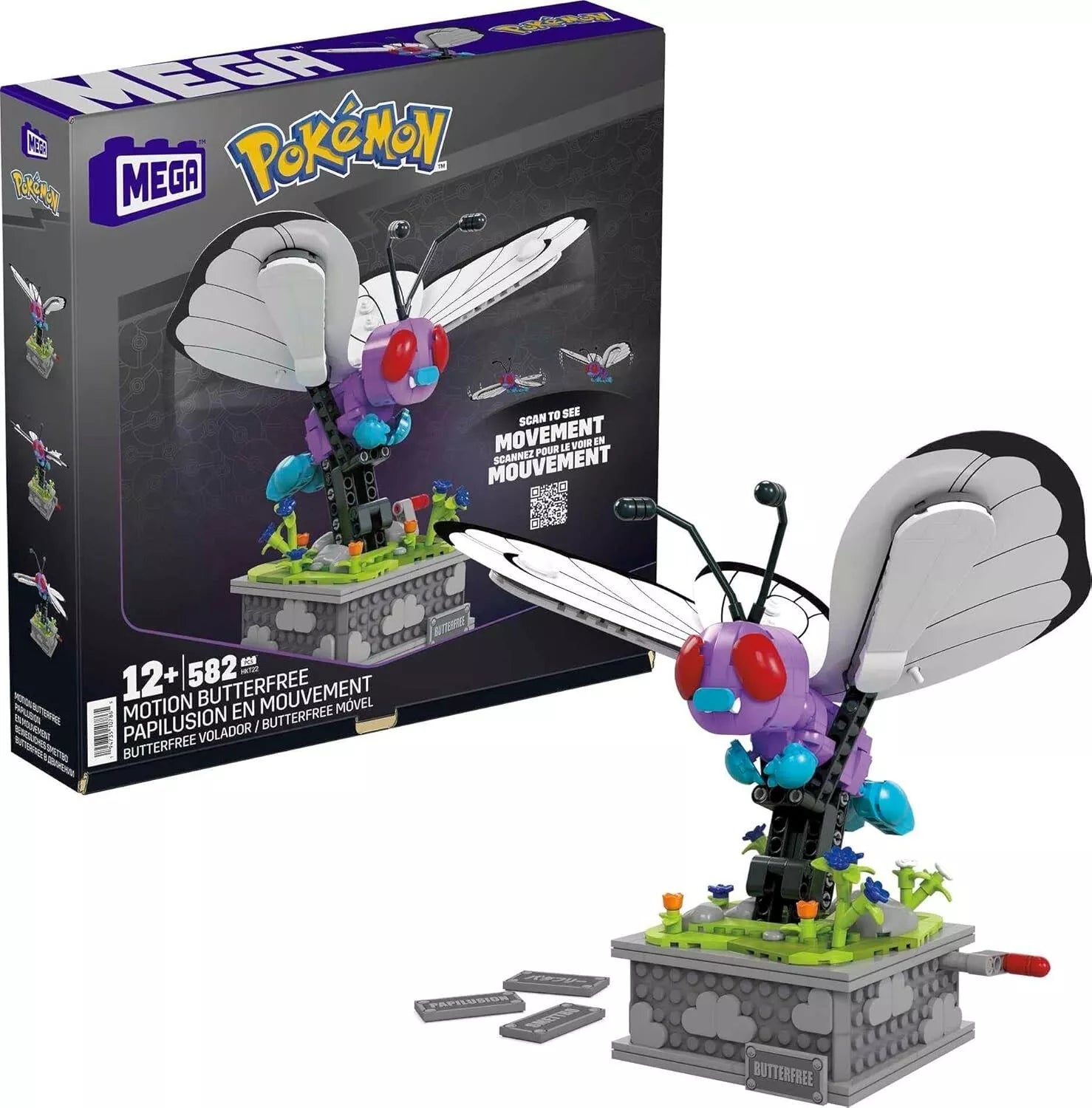 MEGA Pokémon Butterfree Building Set image 0