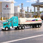 Big Daddy Oil Tanker Lorry | 8-Wheeler Semi | Detachable Cab | Friction Powered | Kickstand