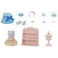 Ensemble de déguisement de princesse Sylvanian Families et ensemble chat smoking pour la fête (3+)