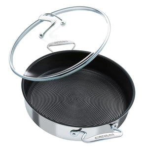 Sauteuse Circulon série C avec couvercle, 30 cm