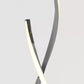 Lampadaire LED Artika Chrome Swirl