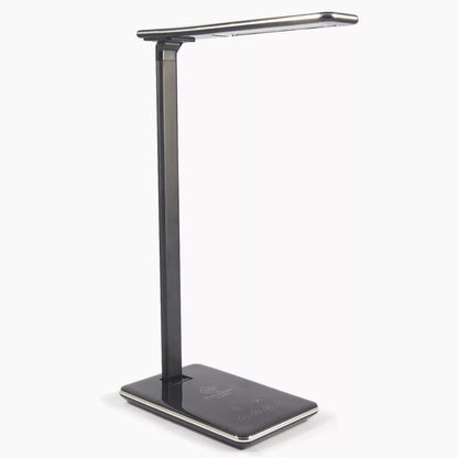 Touchdown LED Desk Lamp with Qi Wireless Charging – Black or White