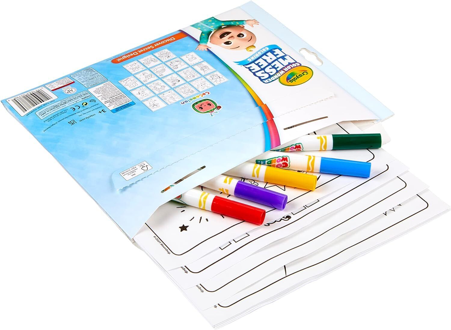 Crayola Color Wonder, Cocomelon Colouring Pages image 2