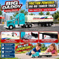 Big Daddy Oil Tanker Lorry | 8-Wheeler Semi | Detachable Cab | Friction Powered | Kickstand