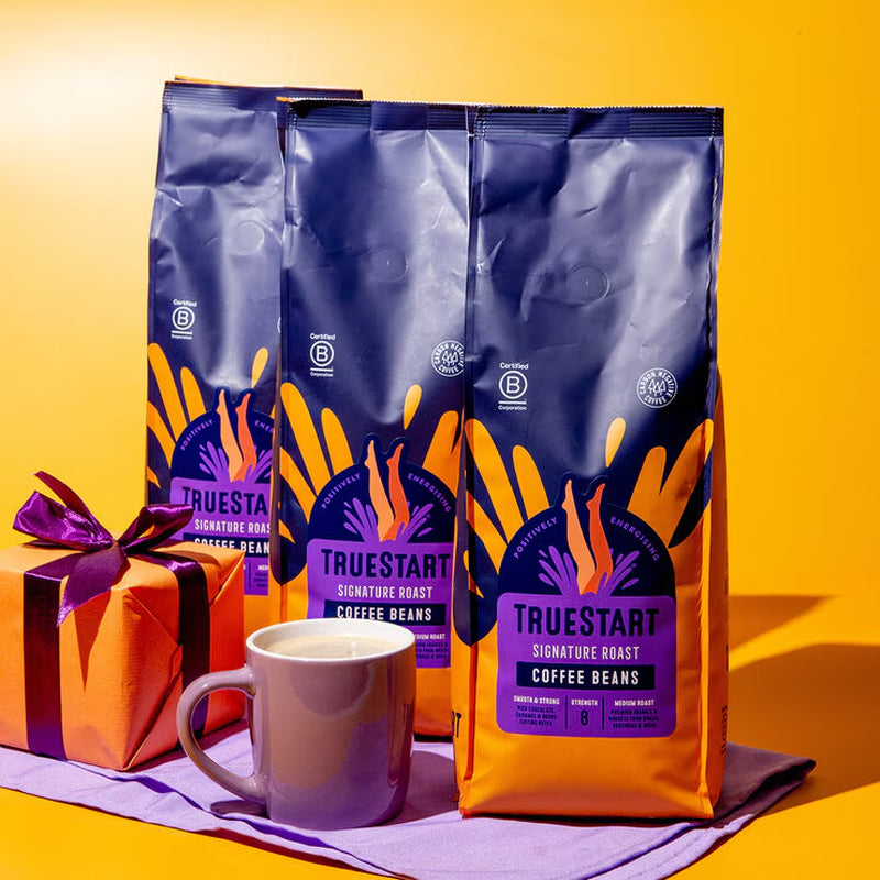 Truestart Signature Roast Coffee Beans, 1Kg
