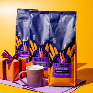 Truestart Signature Roast Coffee Beans, 1Kg