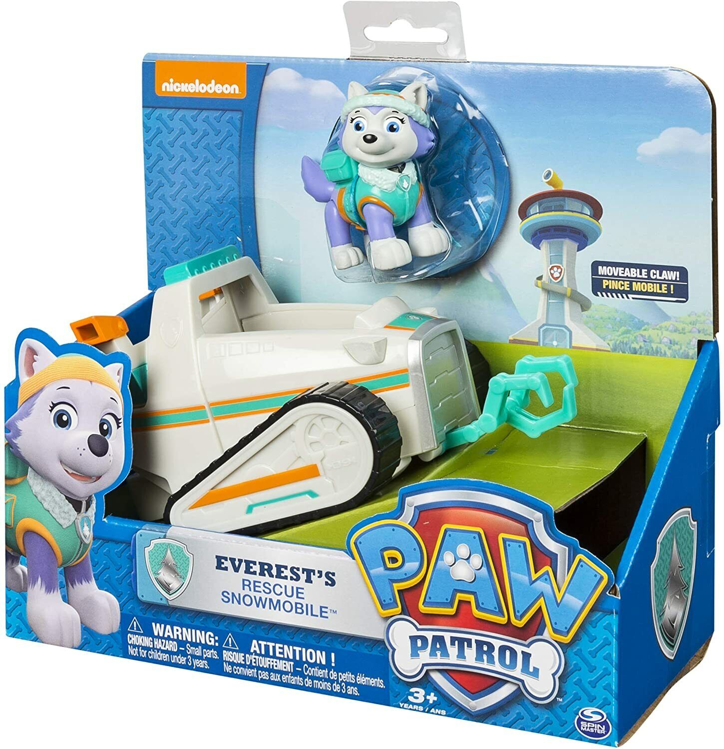 Paw Patrol Everest's Rescue Snowmobile, Vehicle and Figure image 3