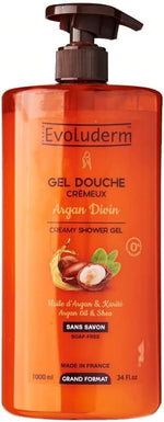 Evoluderm Argan Oil & Shea Butter Creamy Shower Gel 1L image 0