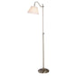Suffolk Rise & Fall Floor Lamp with Pleated Shade