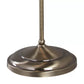 Suffolk Rise & Fall Floor Lamp with Pleated Shade