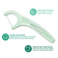 Plackers Micro Mint Dental Floss Picks 150 or 600 Ct