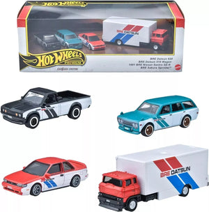 GMH39 Hot Wheels Premium Collector's Set BRE Datsun image 0