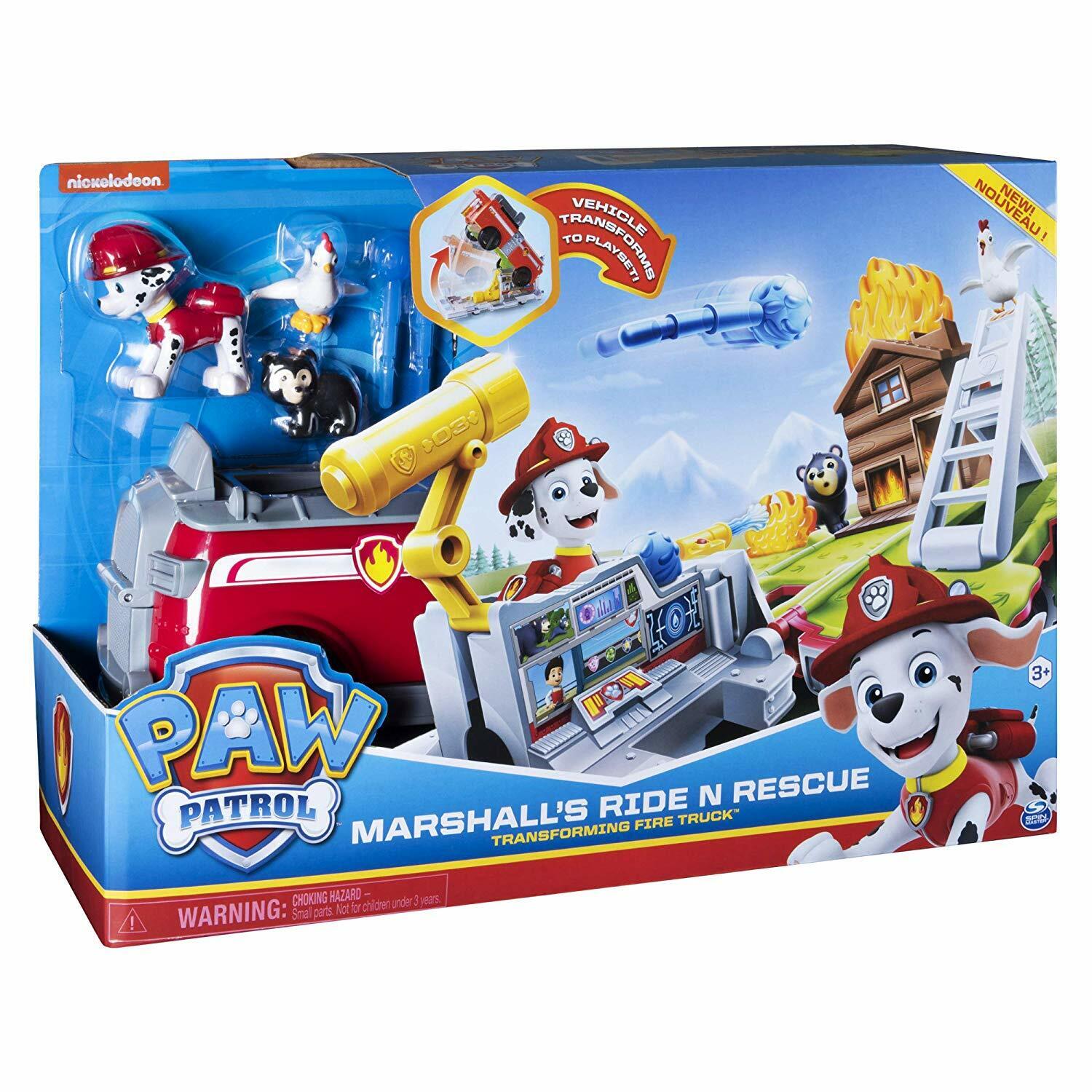PAW Patrol Marshall’s Ride ‘n’ Rescue Fire Truck image 0