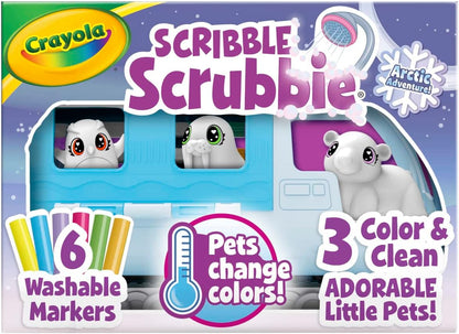Crayola Scribble Scrubbie Pets Arctic Snow Explorer image 0