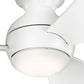 Kichler Sola 3 Blade (86Cm) Indoor Ceiling Fan with AC Motor and Remote Control