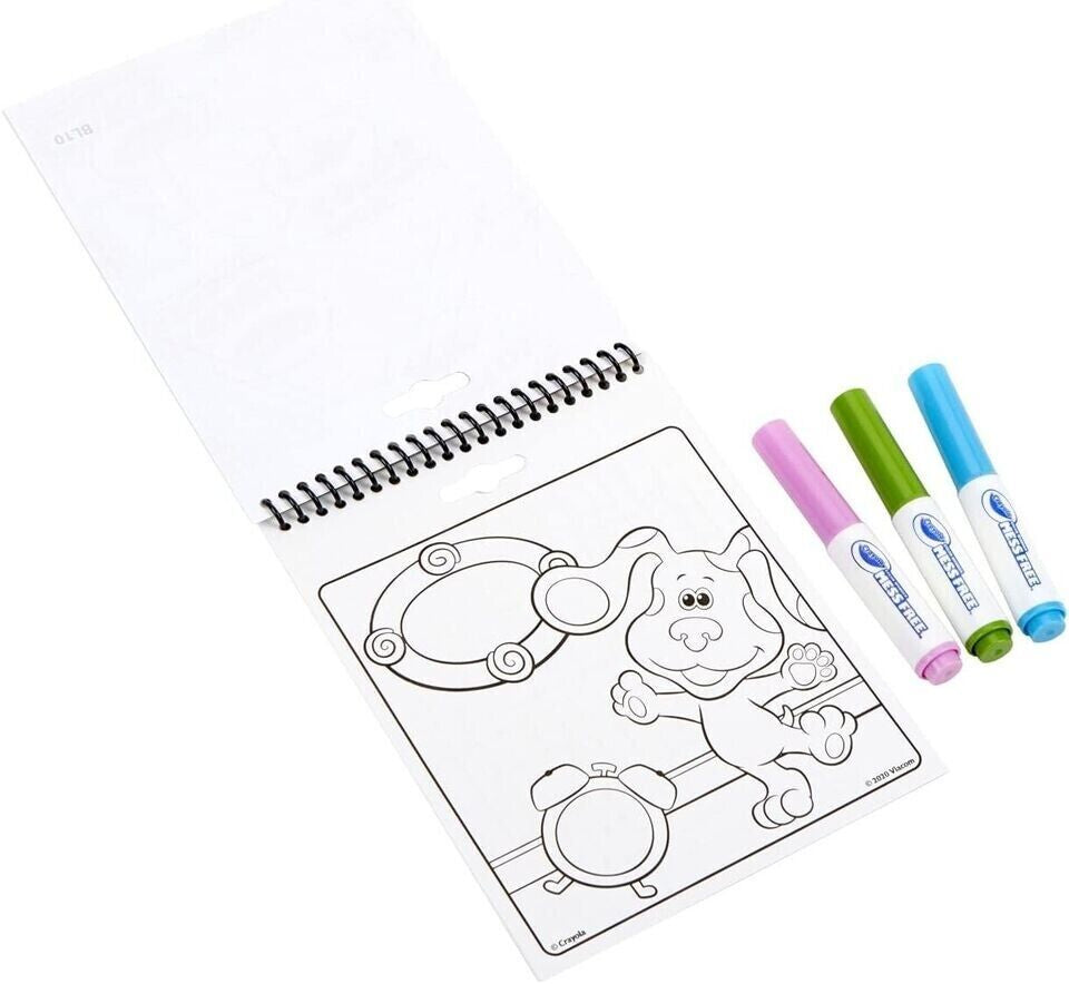 Crayola Color Wonder Blue's Clues Mess Free Colouring Book image 3