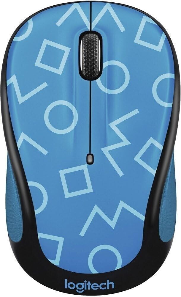 Logitech -Optical Wireless Mouse Blue-ETech image 0