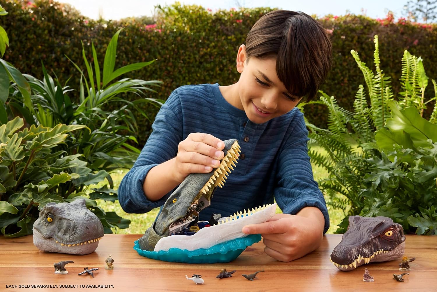 Mattel Jurassic World Rebirth Deluxe Mosasaurus Playset image 1
