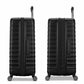 Samsonite Precision DLX 2 Piece Hardside Expandable Spinner Luggage Set in Black