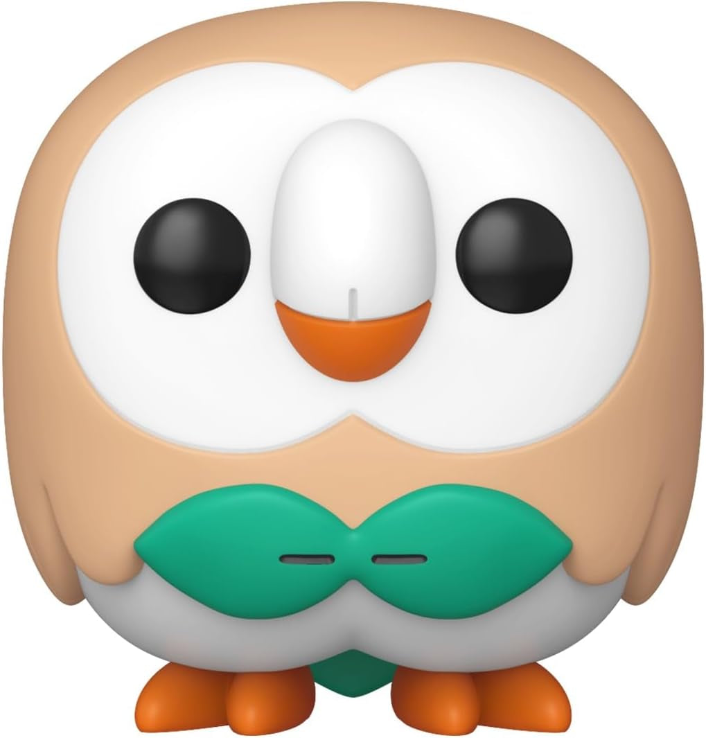 Pop! Games: Pokemon - Rowlet - Collectable Vinyl Figure - Gift Idea - Official Merchandise - Toys for Kids & Adults - Games Fans - Model Figure for Collectors and Display