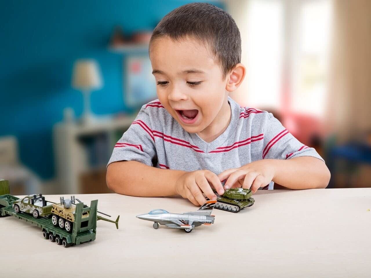 Big-Daddy Military Air Craft Set Die-Cast Metal image 4