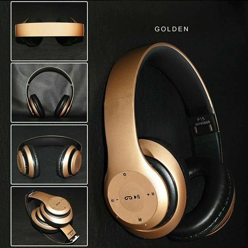 Bluetooth Headphones Wireless Foldable Stereo Earphones image 9