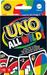 Mattel Games UNO All Wild Card Game with 112 Cards image 0