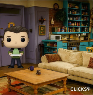 Funko POP! TV: Friends - Joey Tribbiani with Pizza image 1