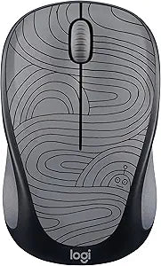 Logitech M317c Deep Grey Bot Wireless Mouse image 1