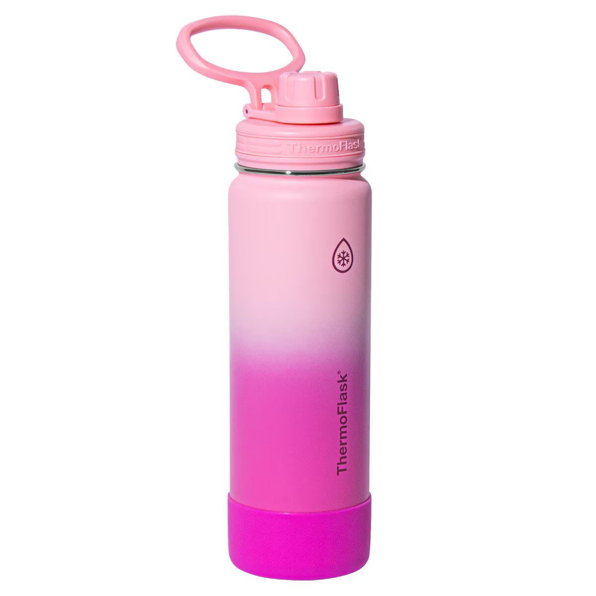 Thermoflask Stainless Steel 700Ml Water Bottle, 2 Pack in Pink & Orange image 3