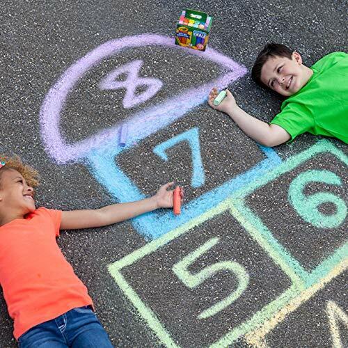 Crayola Chalk Washable Anti-Roll 24-Piece image 5