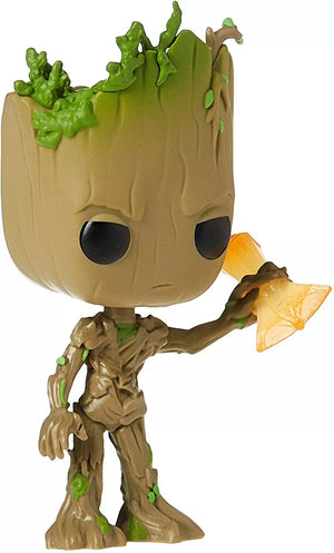 Funko Pop Bobble Marvel, Infinity War S2: Groot With Stormbreaker image 1