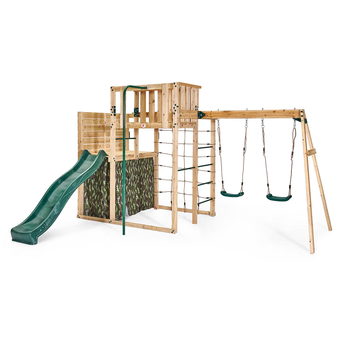 Plum Wooden Climbing Cube XL with Swing Arm (3+ Years)