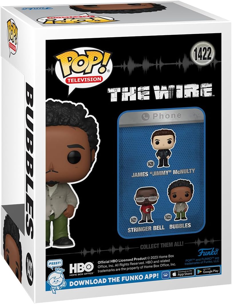 Funko Pop! TV: The Wire - Bubbles image 2