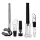 BergHOFF Wine Connoisseur Set | 5-Piece | Air Pump Opener, Aerator, Chiller & Stopper | Gift Box