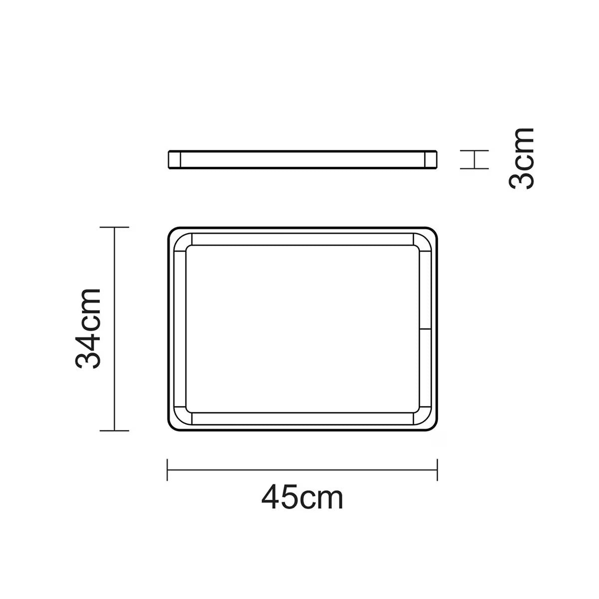 Tramontina End Grain Teak Wood Chopping Board image 4