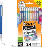 BIC Xtra Sparkle Multi‑Colour No 2 Mechanical Pencils – 24 Pack - 0.7mm image 0
