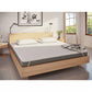 Surmatelas Panda en mousse à mémoire de forme et bambou, deux places