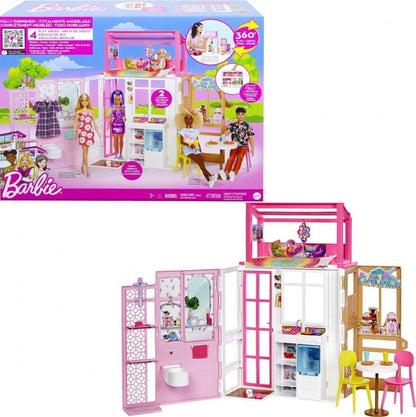Barbie Dollhouse with 2 Levels image 0