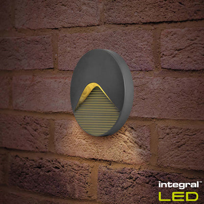 Integral Pathlux Step Outdoor Wall Light, 2 Pack image 0