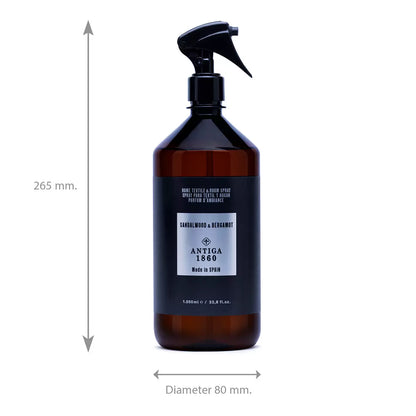 Antiga 1860 Room Spray 1L | High-Concentration Fragrance | 2-Year Shelf Life | Luxury Gift Box | 2 Scents