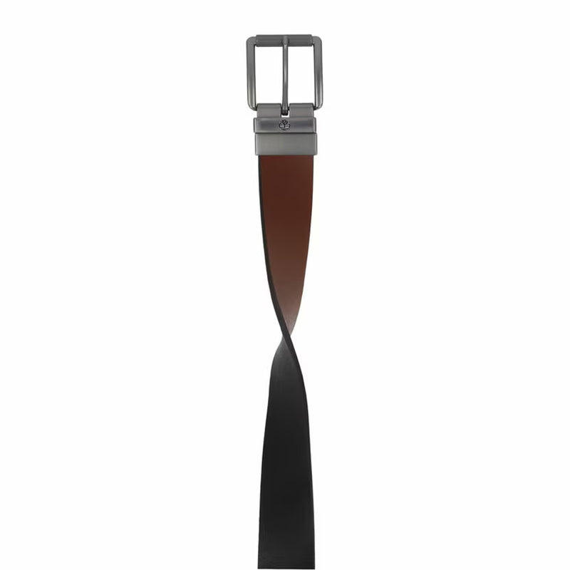 Timberland Men'S Reversible Leather Belt in Black/Brown