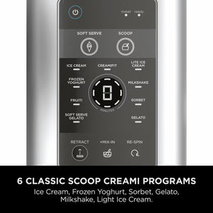 Ninja Swirl by Creami 13-In-1 Soft Serve & Ice Cream Maker, NC701UK