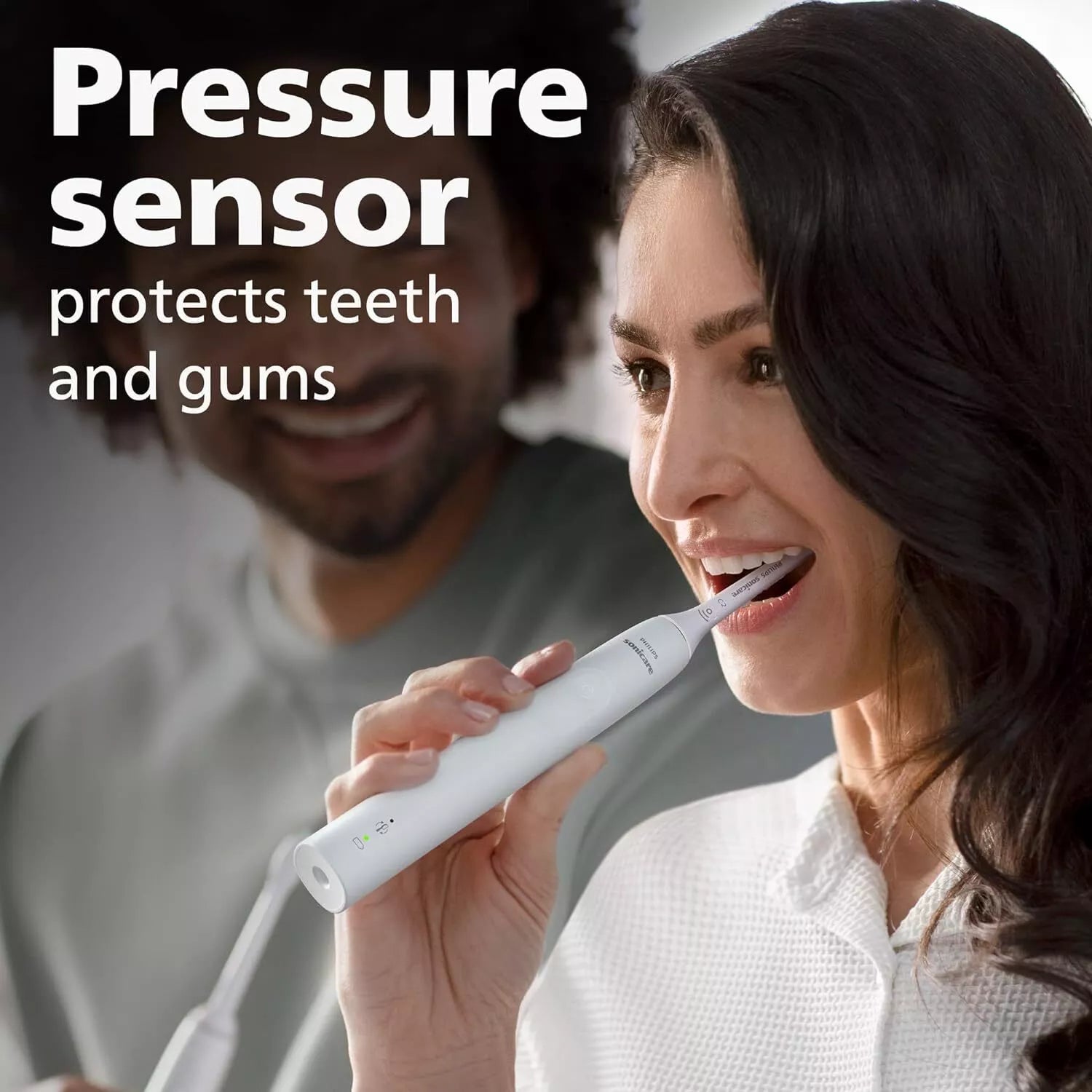 Philips Sonicare 4100 Power Rechargeable Electric Toothbrush Pressure Sensor image 8