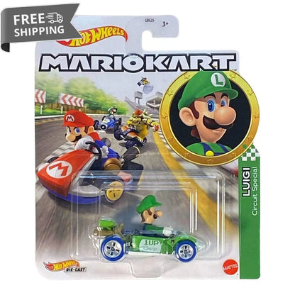 Hot Wheels Mario Kart Luigi Circuit Special image 0