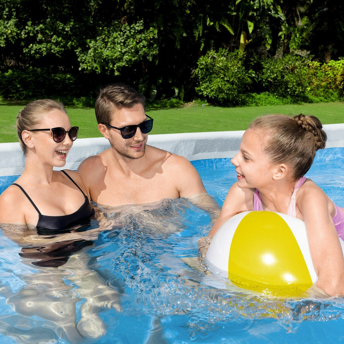 Bestway 13Ft 6" (4.1M) Steel Pro Max Rectangular Pool