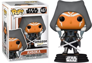 Funko Pop! Star Wars: The Mandalorian Hooded Ahsoka Amazon Exclusive image 0